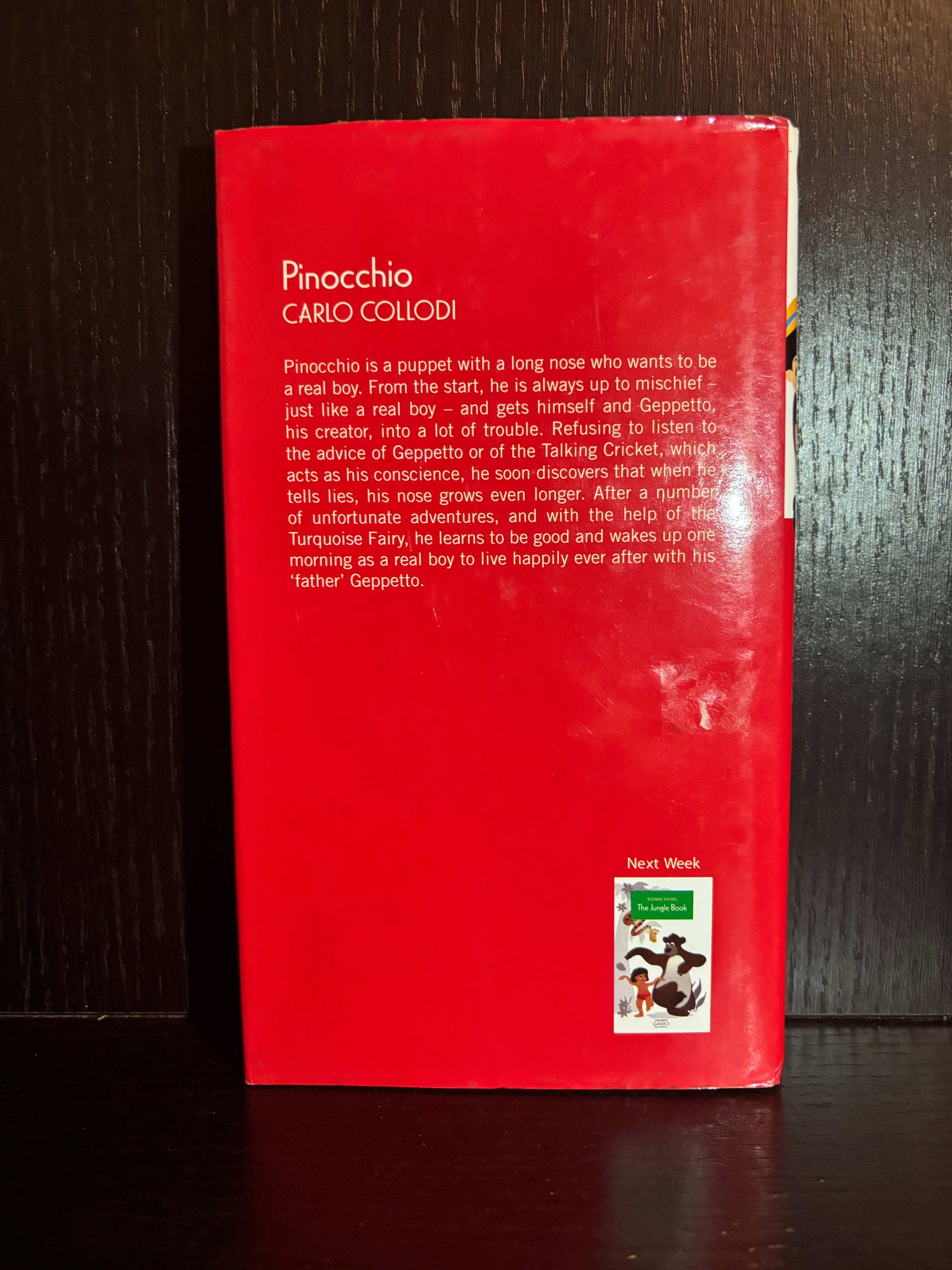 Pinocchio (2000) Plain Notebook