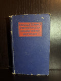 English-French Dictionary (1982) Plain Notebook
