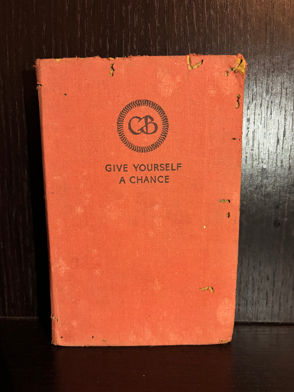 Give Yourself A Chance (1940s) Plain Notebook