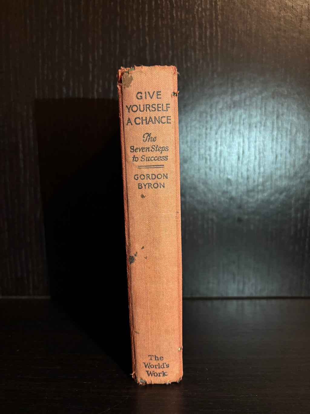 Give Yourself A Chance (1940s) Plain Notebook