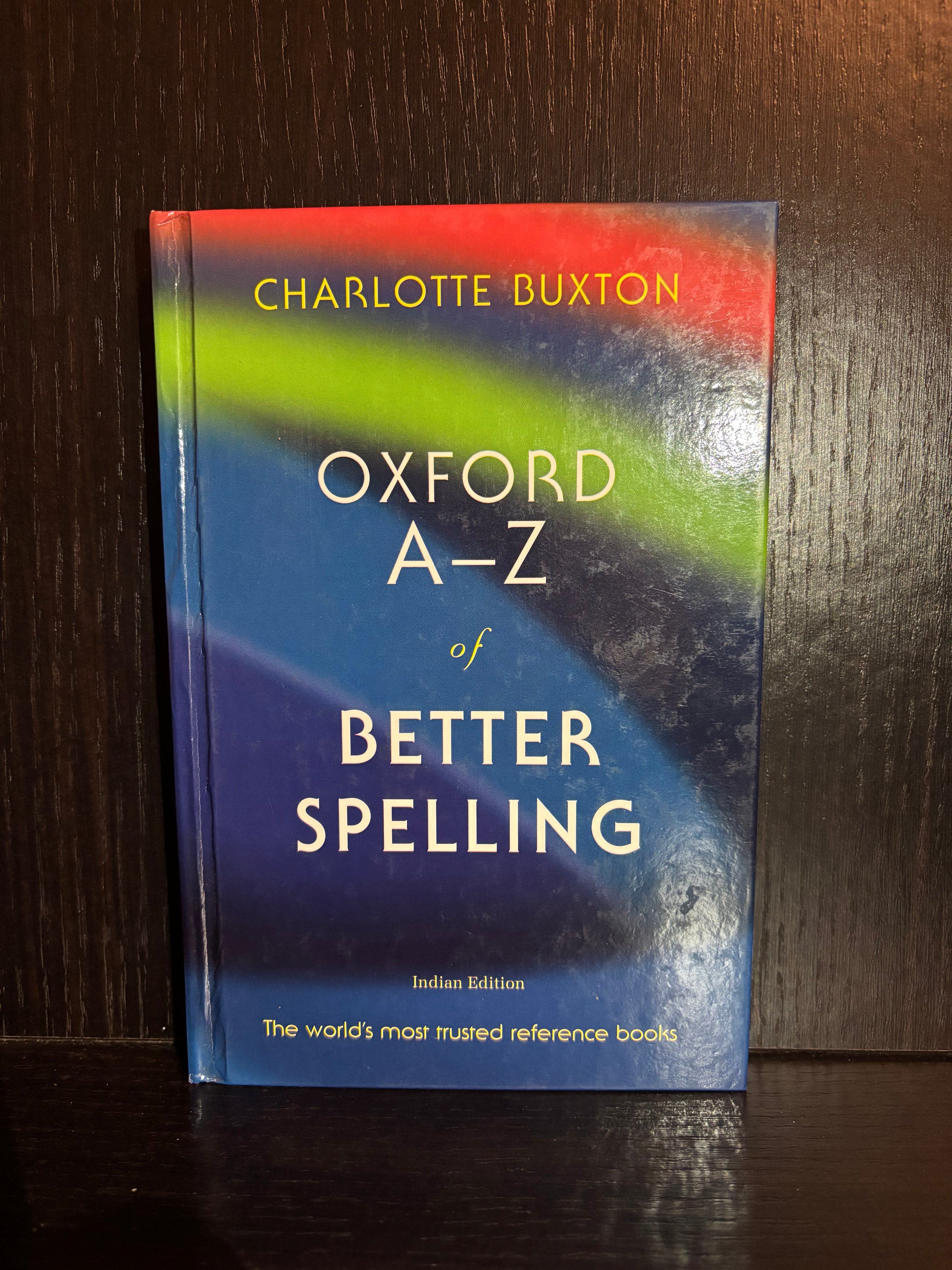 Oxford A-Z of Better Spelling (2015) Ruled Notebook