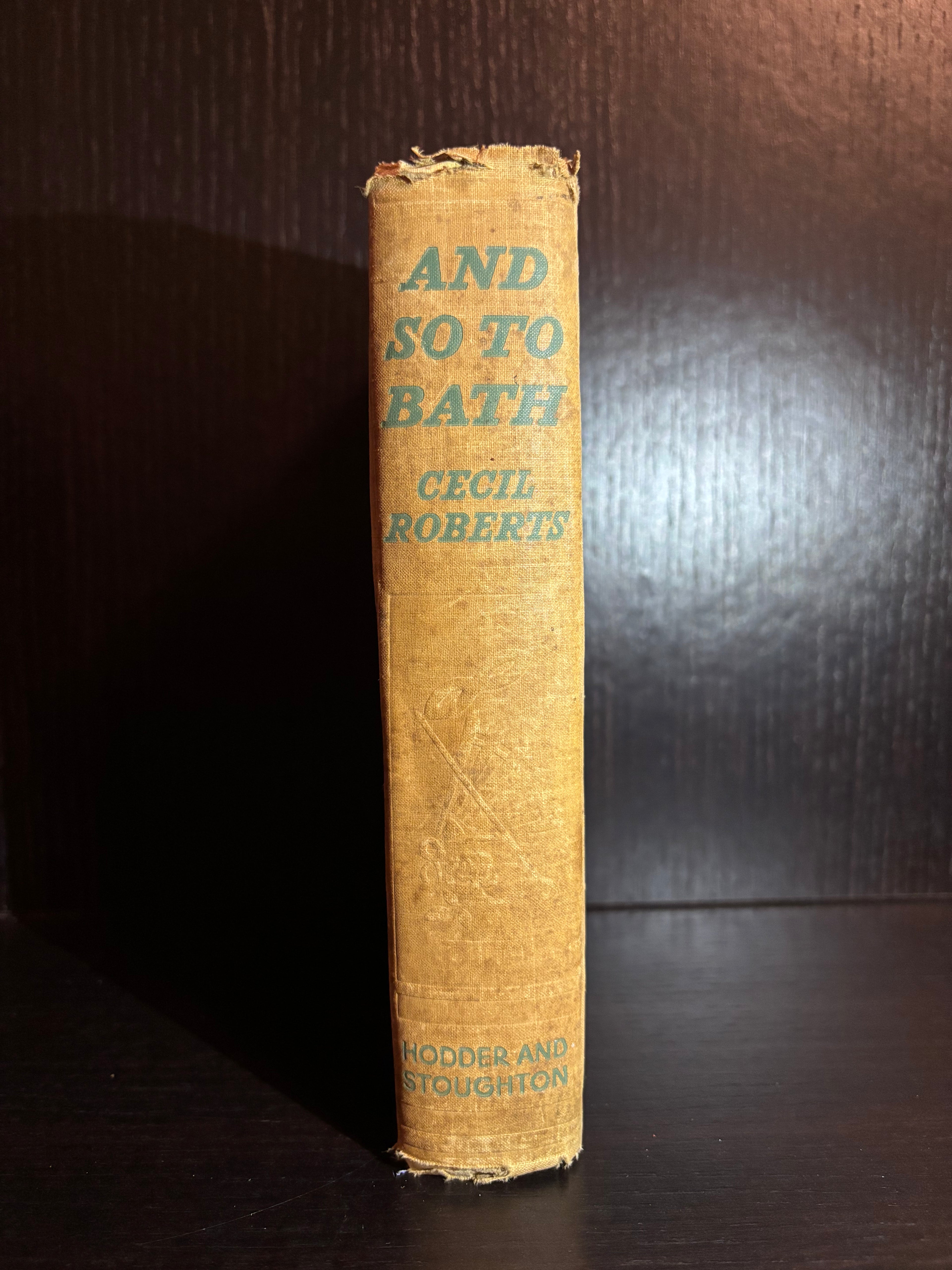 And So To Bath (1941) Ruled Notebook