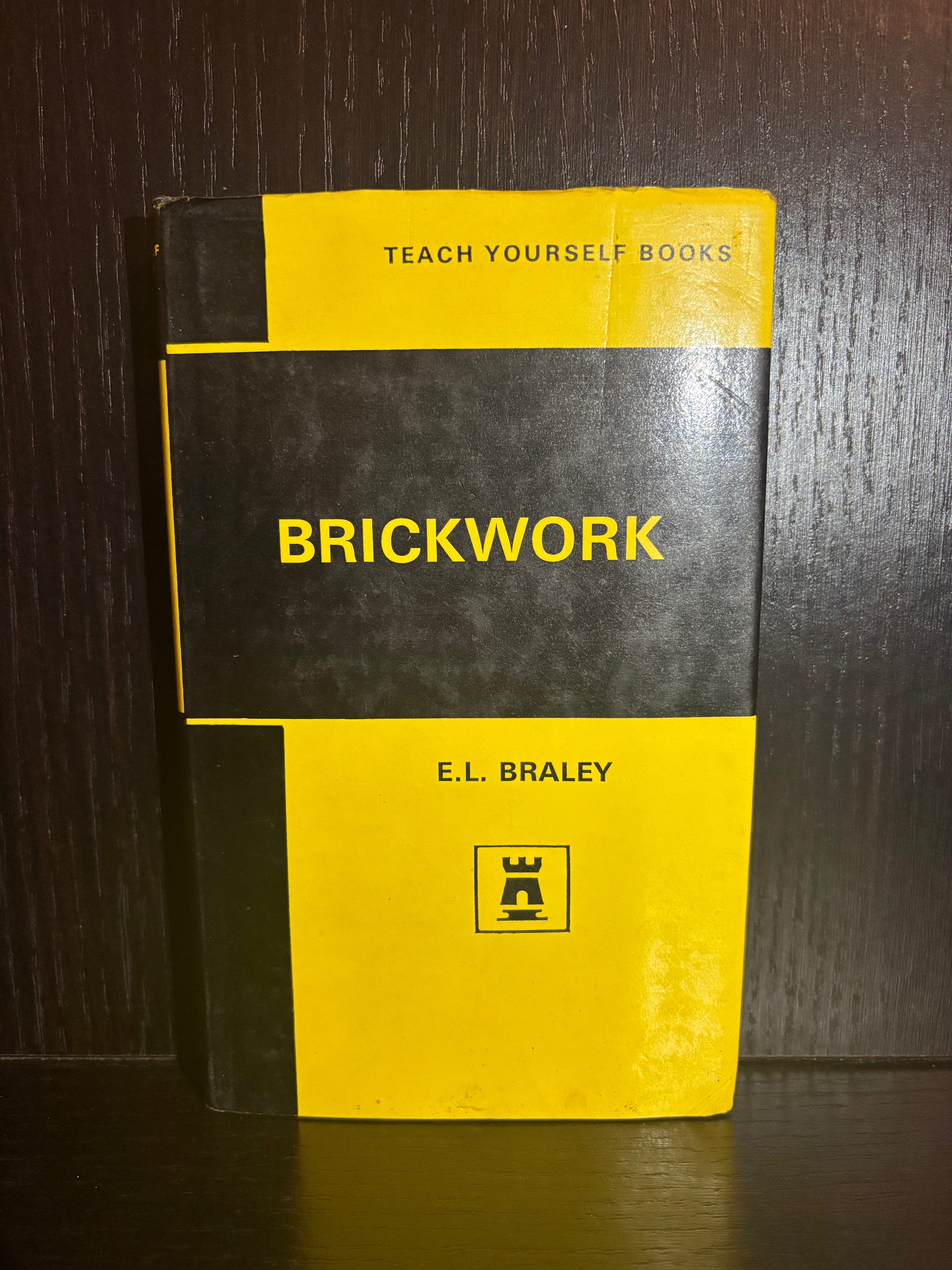 Brickwork (1970) Plain Notebook